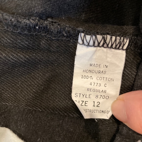 2 Pair NEW LEGENDS DENIM Black & blue denim jeans 12,12R boys/girls - Picture 8 of 15